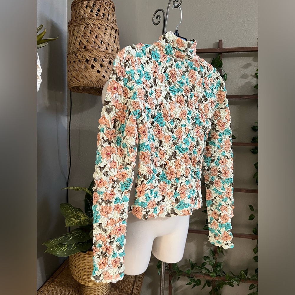 Dolan Multicolor Textured Blouse - image 5